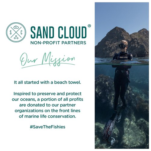 Sand Cloud Turkish Beach Towel - Sand Free - 100% Organic Turkish Cotton Yarn - Quick Dry Towel for Beach, Picnic, Blanket or Bath Towel - As Seen on Shark Tank - Flower Mandala Navy
