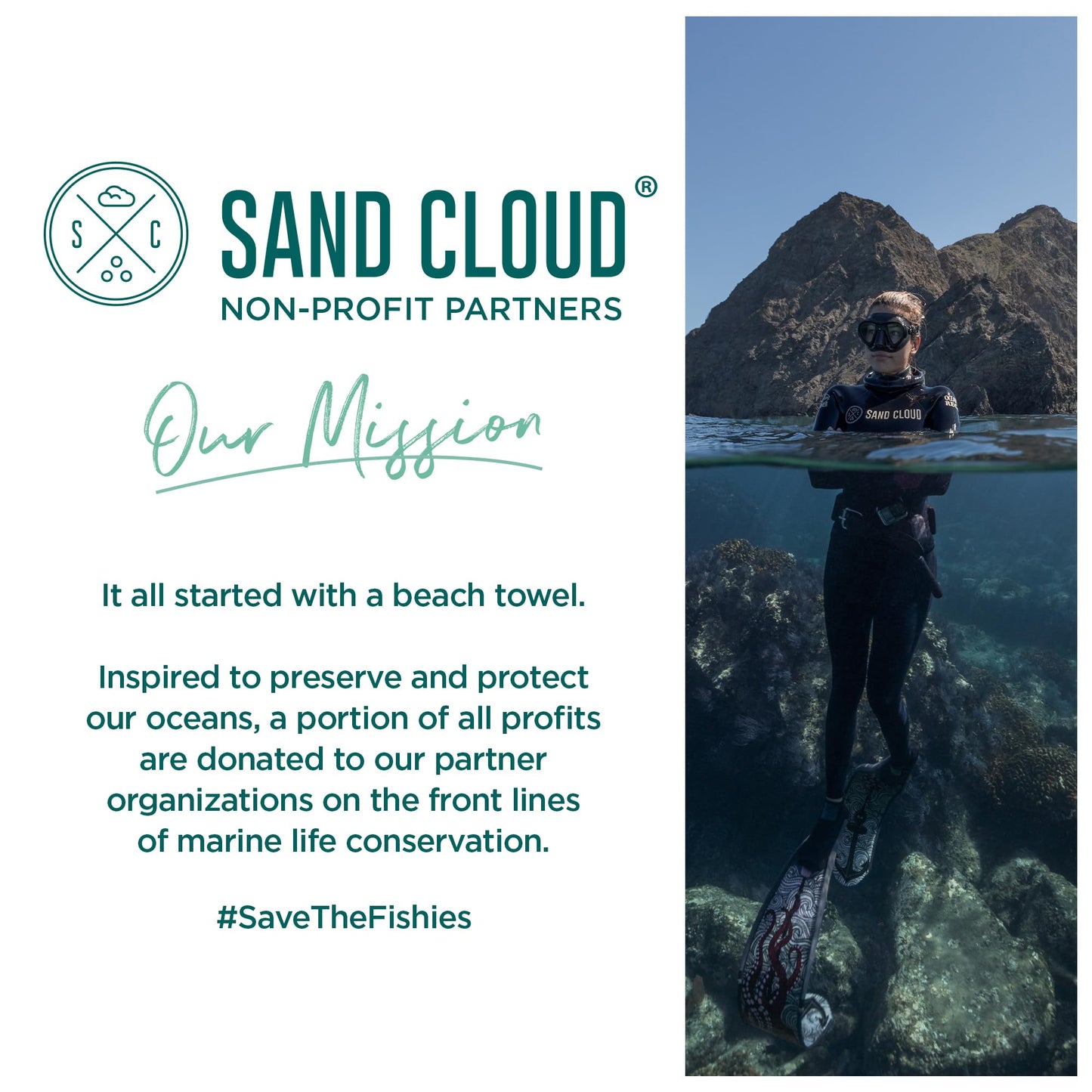 Sand Cloud Turkish Beach Towel - Sand Resistant - 100% Certified Organic Turkish Towel - Quick Dry Towel for Beach, Picnic, Blanket or Bath Towel - As Seen on Shark Tank - Gocek (Coral)