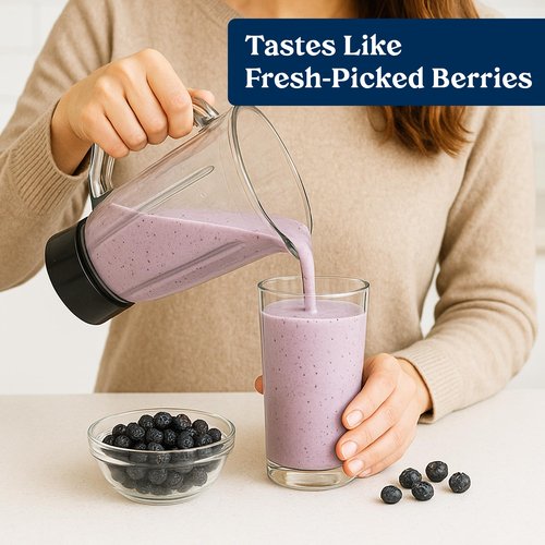 Augason Farms Freeze Dried Whole Blueberries Can – Dehydrated Fruit for Baking & Emergency Food Supply – Freeze & Dried Camping Food with Long Shelf Life for Everyday Meals – 26 Servings