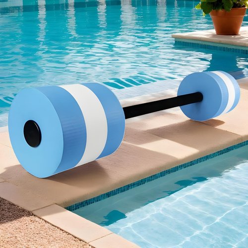 Water Aerobics Dumbbell,Aquatic Exercise Dumbbells Weights Fitness Barbells Hand Bars | Swimming Training Fitness Workout Aqua Barbells for Postpartum Recovery