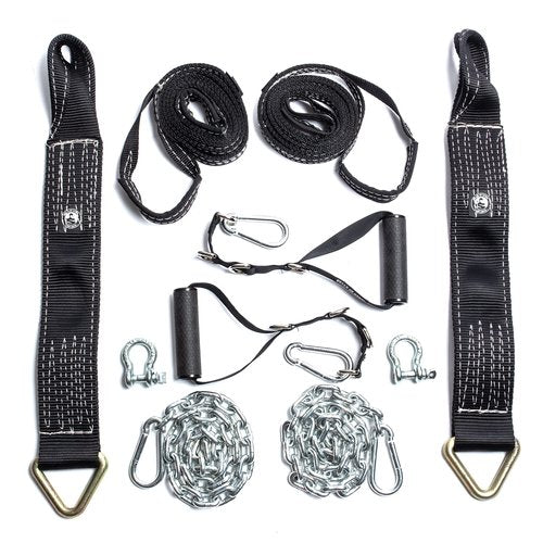 Bells of Steel Utility Suspension Straps for Exercise - Commercial and Home Suspension Training Kit - Nylon Suspension Straps for Bodyweight Workout - 700 lb Capacity Suspension Trainer