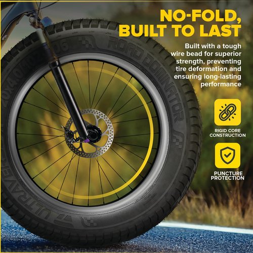 ULTRAVERSE 20x4 E-Bike Fat Tire - Robust, High-Performance 20inch Fat Tyre for MTB and Ebikes, Durable All-Terrain Directional Tread, Superior Density for Street & Trail Adventures-2 Unit
