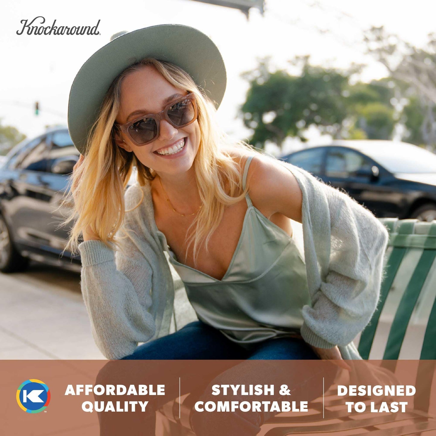 Knockaround Songbirds Polarized Sunglasses for Men & Women - UV400 Protection