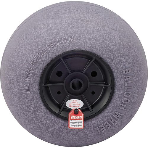 Happybuy Beach Balloon Wheels, 13" Replacement, TPU, for Kayak Dolly, Canoe Cart, Buggy, 2-Pack, with Free Air Pump