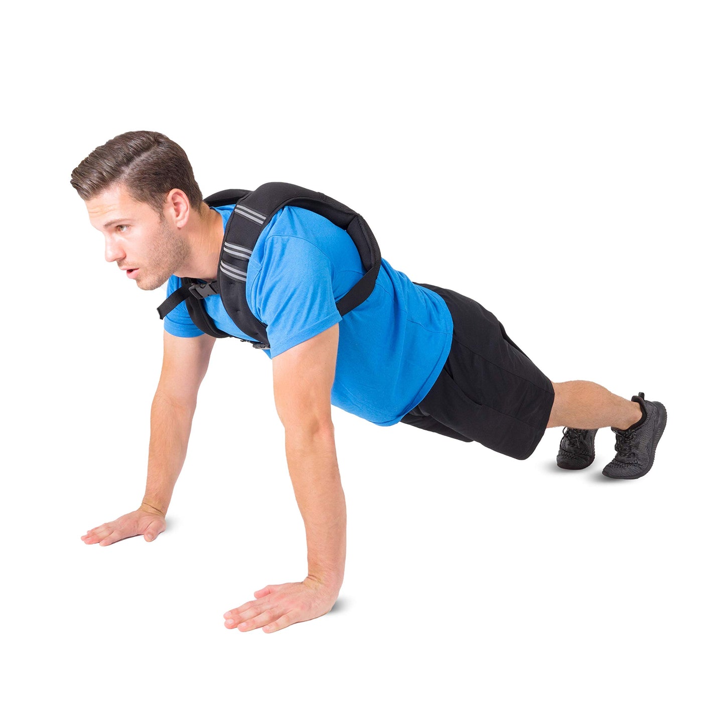 ProsourceFit Exercise Weighted Training Vest - 6lb, Black