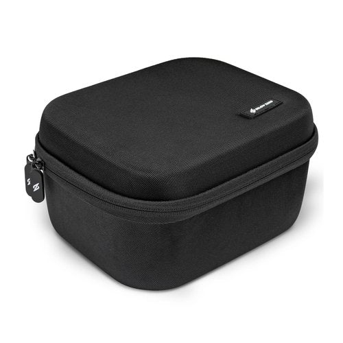 Walker's Razor Slim Electronic Muff (Black) with Shooting Glasses and Hard Case (3 Items)