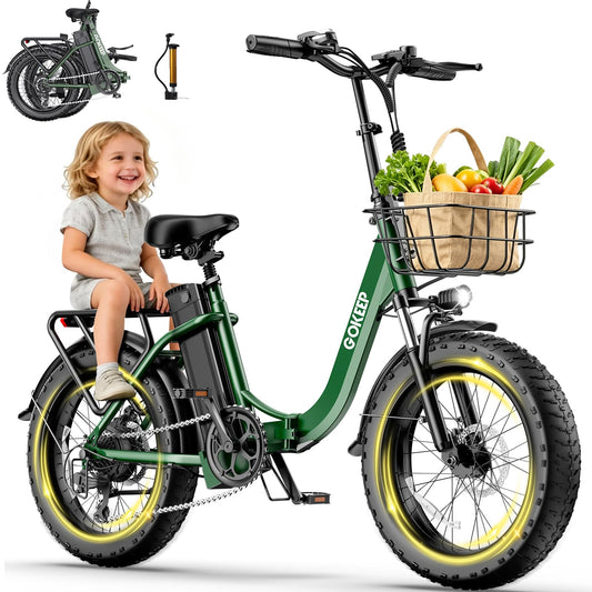 1800W Electric Bike for Adults, 52V/18.2AH Removable Battery Electric Bike, 86 Miles Long Range Foldable Fat Tire Electric Bicycle, 7-Speed Electric Commuter Bicycles,UL2849 Certified, Max 330LBS