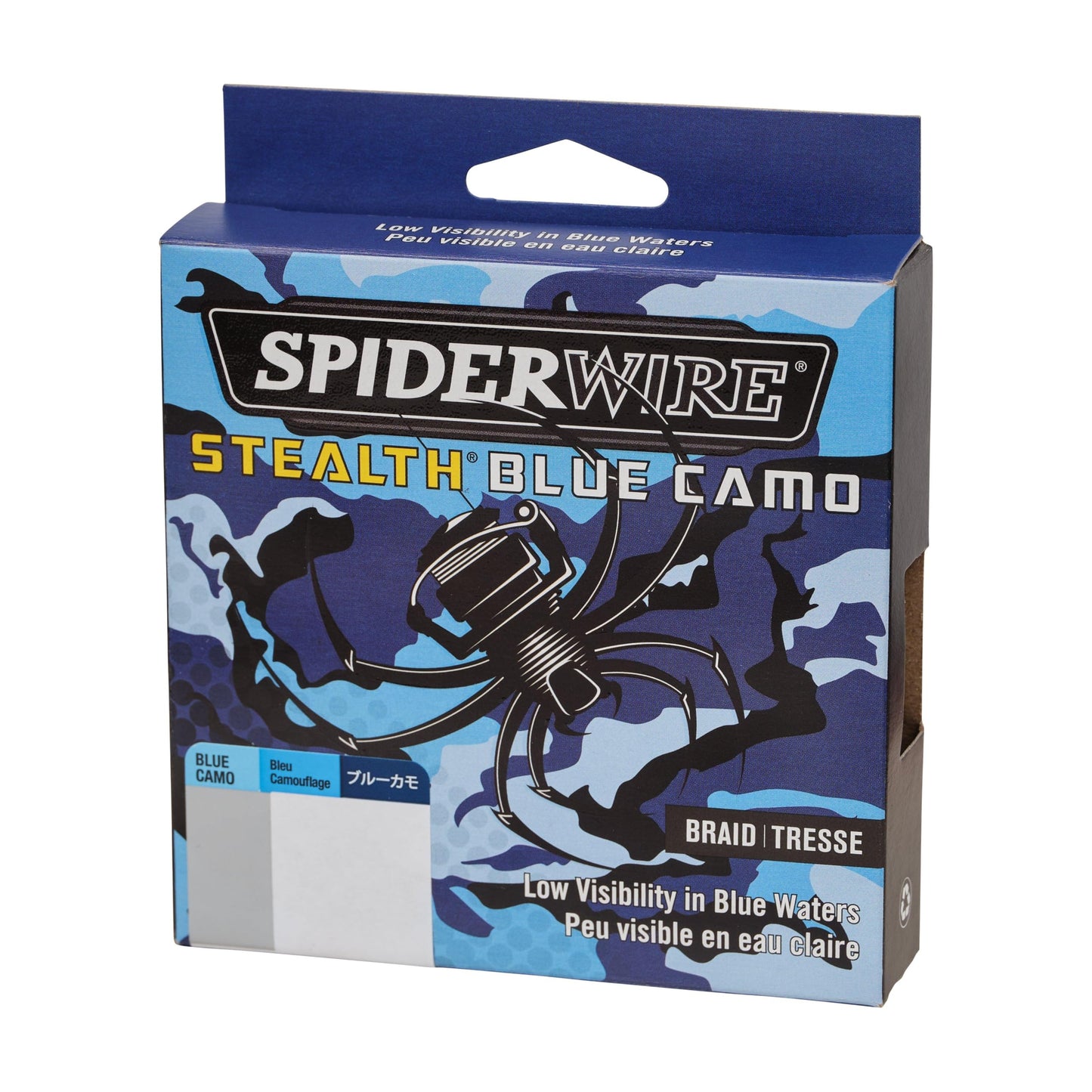 SpiderWire Stealth® Translucent Superline, Translucent, 15-Pound Break Strength, 200yd Braided Fishing Line, Suitable for Saltwater Environments