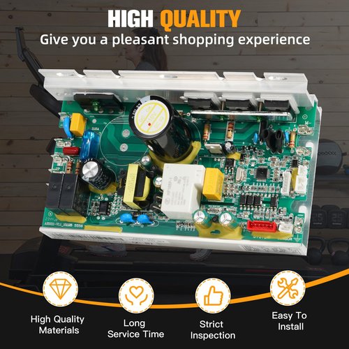 Kozlira AE0016C Treadmill Motor Control Board Compatible with Sole F63 Treadmill Motor Controller 110V Circuit Motherboard #Replace CRD020109, D020109, CRD020118 with One Year Quality Assurance