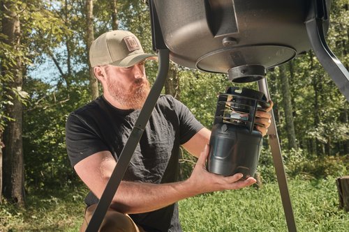 Moultrie Pro Hunter II Feeder Kit, Black (MFG-13448)