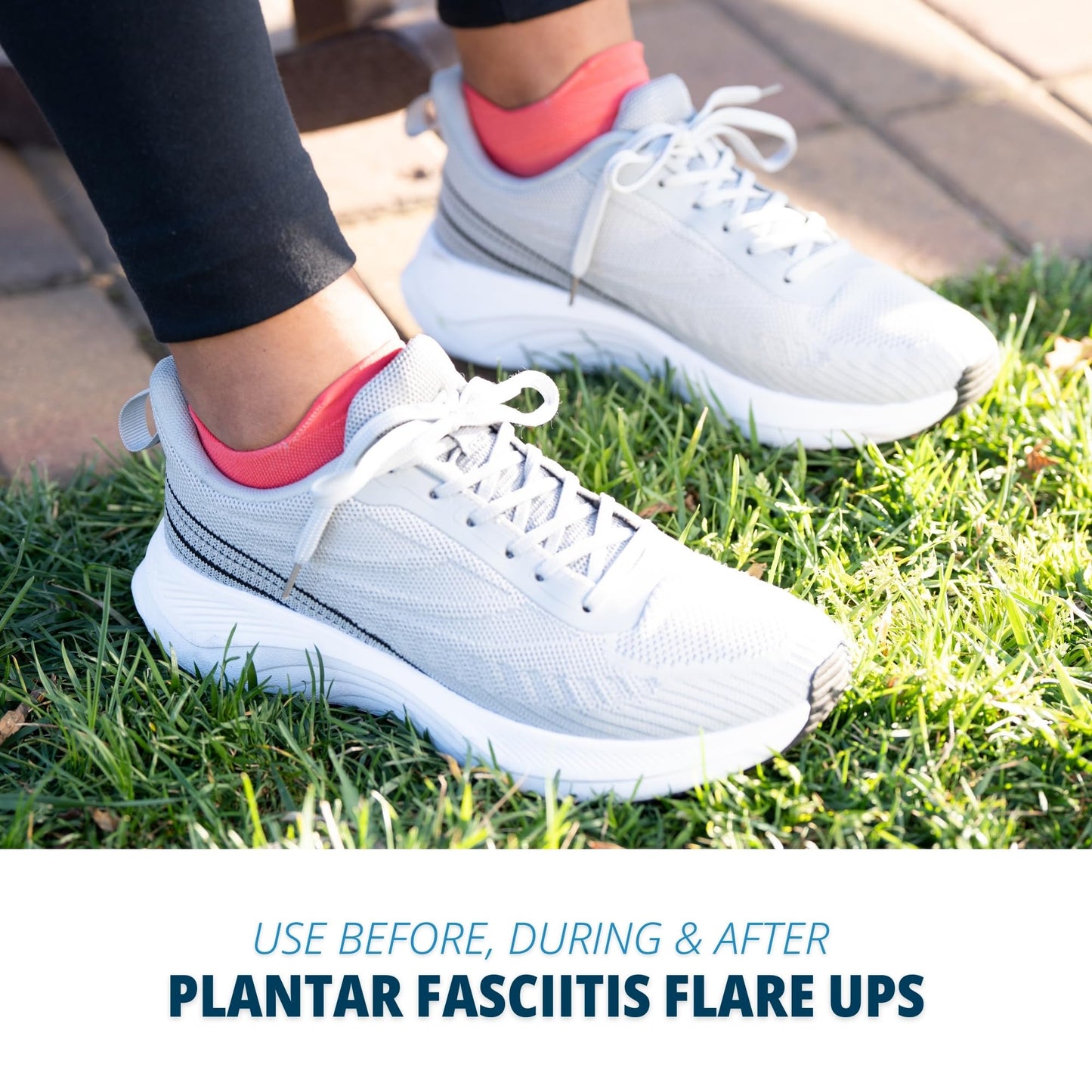 OS1st FS4 Plantar Fasciitis No Show Socks relieves plantar fasciitis, heel/arch pain and improves circulation