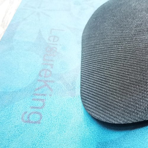 LeisureKing Non-slip Pilates Reformer Mat, Clean Nweat-absorbent, Lightweight and Foldable, Suitable for Pilates Reformer Exercise, Blue