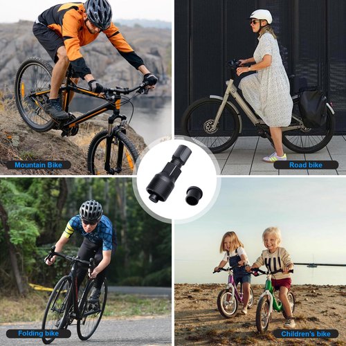 Fuaynlk Crank Puller, Quality Bicycle Crank Removal Tool, Crank Arm Removal Tool for Removing and Repairing Bicycles with Square Taper Cranks and Splined Crank Arms