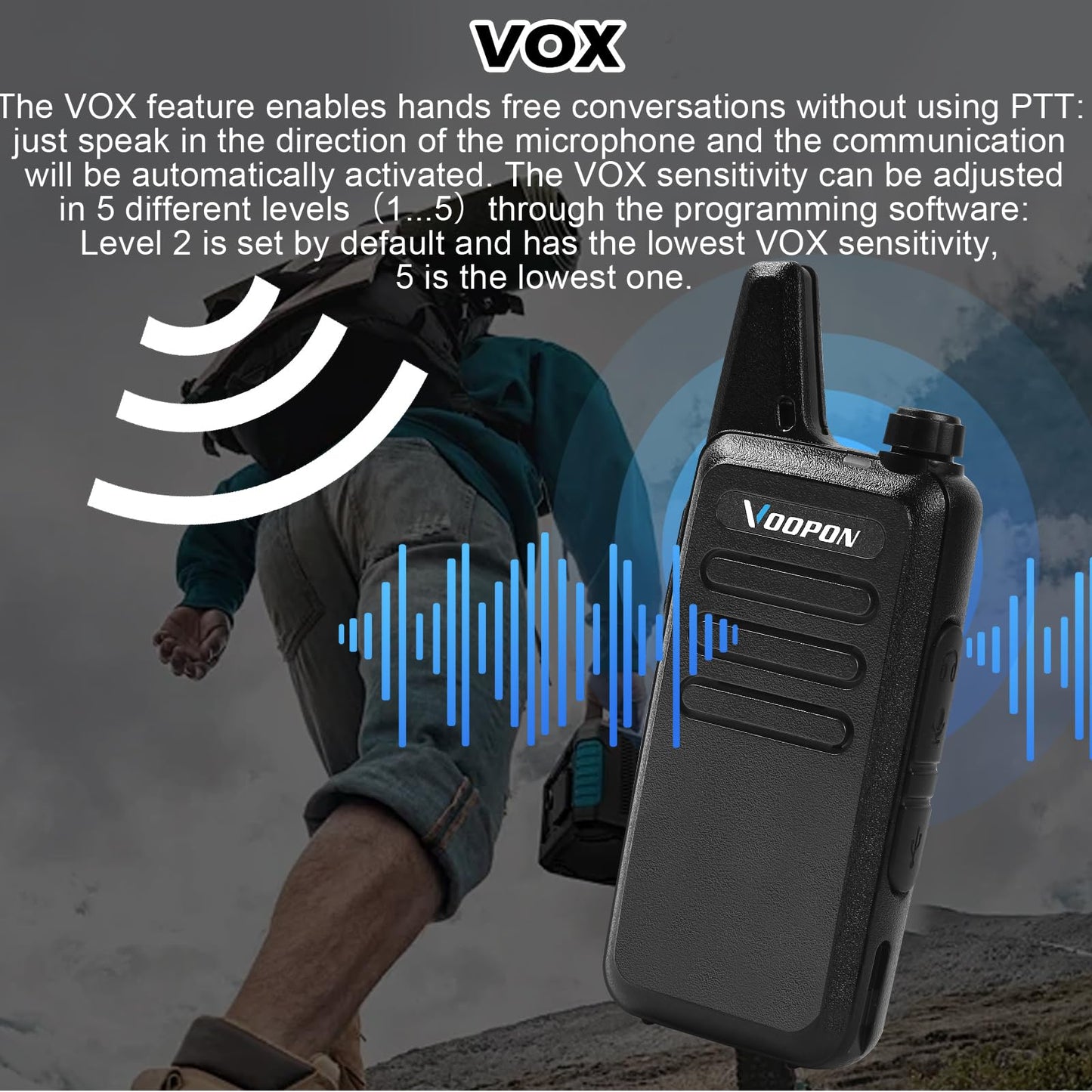 Rechargeable Walkie Talkies for Adults with 6 Way Muti Unit Gang Charger Earpieces 22 FRS Channels Two-Way Radios Long Range VOX Mini Transceivers for Business Company Camping Church Shop (6 Pack)