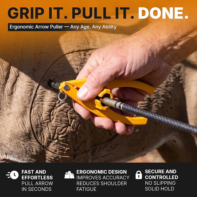 Arrow Puller Tool Lite – Ergonomic Grip for Archery, Bolts