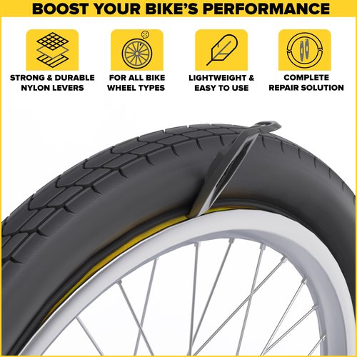 Ultraverse Bike Inner Tube for 26 X 1.75/1.95/2.10/2.125 inch Bicycle tire Sizes with Presta Valve - Rubber Tubes for Mountain and Trail, Cruisers, MTB, and All Terrain Bikes – Set of 2