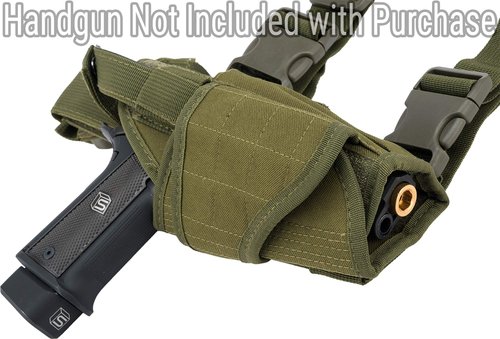Evike Airsoft - Matrix Tornado Universal Tactical Thigh/Drop Leg Holster (Color: Digital Woodland/Right)