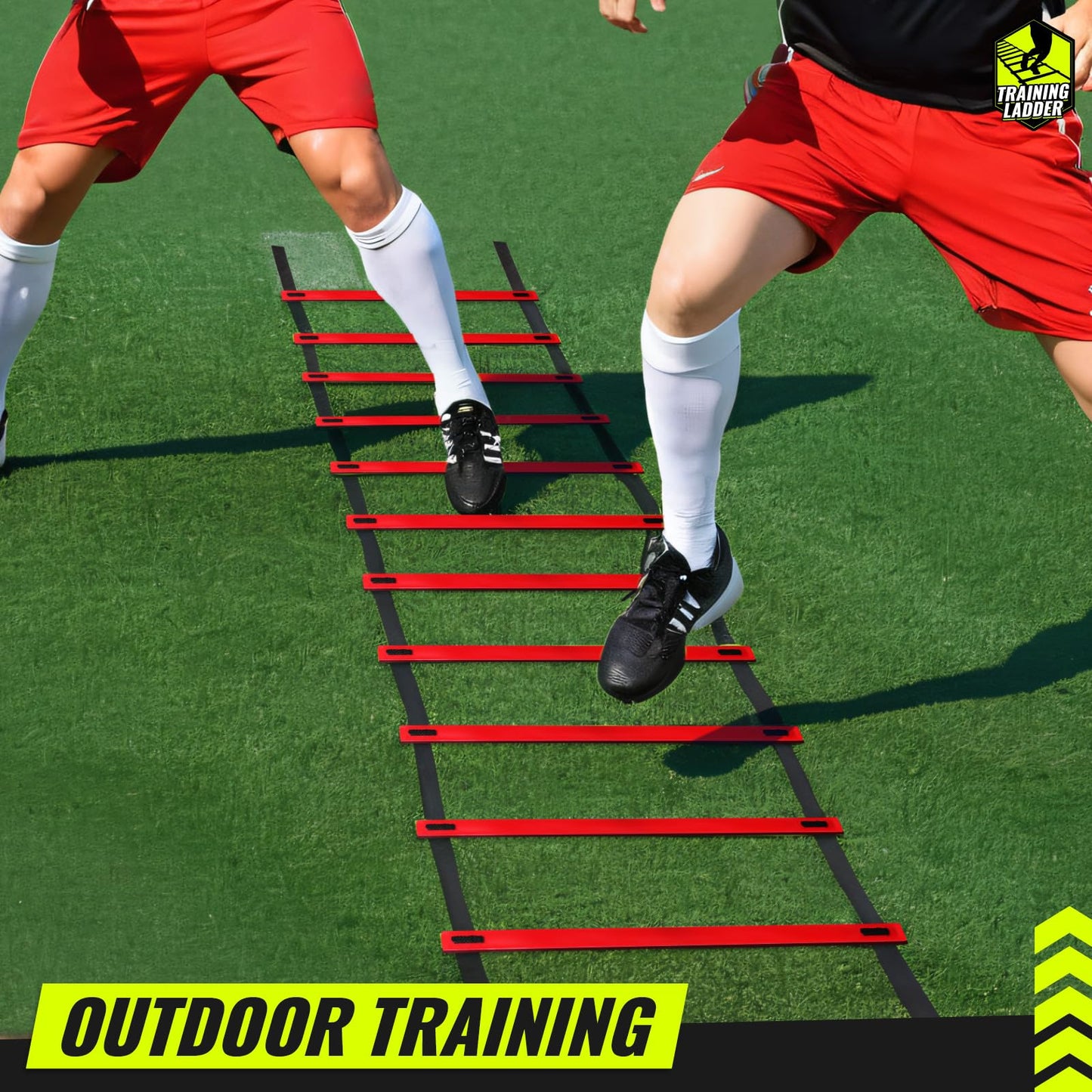 Teenitor Agility Ladder Speed Ladder Footwork Ladder Agility Training Ladder for Soccer, Football Fitness Feet Training Agility Training Equipment with Carrying Bag