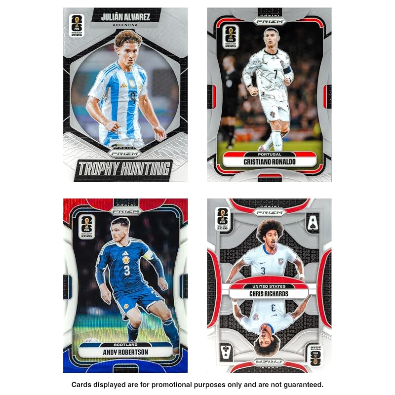 Panini Prizm World Cup Soccer Exclusive Trading Cards Hanger Box