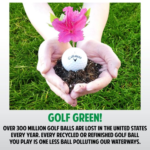 GolfBall Nut - 48 Used Golf Balls – Recycled Store Line Assorted Mix for Practice & Play – Good Condition – Includes Mesh Bag – Budget-Friendly & Sustainable Golf Balls