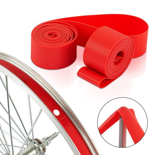 PSLER Bicycle Rim Liner, Bike Tire Liner Bicycle Rim Tape Bike Rim Strips A Pair Bicycle tire Liners Bicycle Accessories 26inchs