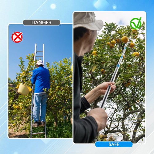 Lasnten 2 Pack 6.3 ft Cargo Grabber Reach Retriever Tool Truck Bed Grabber Reach Tool Expandable Heavy Duty Truck Bed Accessories Telescoping Pull Pole with Two Hooks for Pickup SUV Boat Accessories