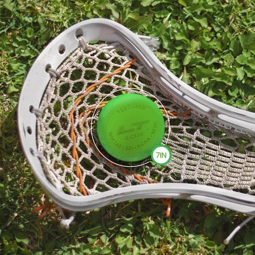 Combo Bundle of Durable Magnetic Lacrosse Goal Targets/Hockey Targets with 4 Pearl Lacrosse LT Textured Balls and 4 Tethers| Lacrosse Net Goalie Targets for Shooting Practice and Training