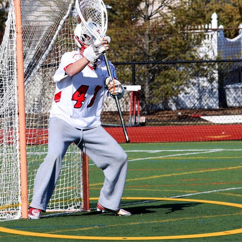 MR Portable Lacrosse Crease 18’, Men's Regulation Size Portable Lacrosse Crease, Official Size Portable Crease for Lacrosse with Carry Bag Included