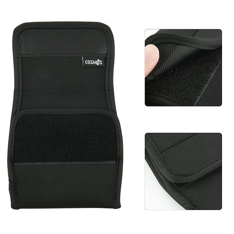 Cosmos 2 Pcs Neoprene Pedal Covers 5.12" x 5.12" for Bikes – Anti-Scratch Pedal Sleeves