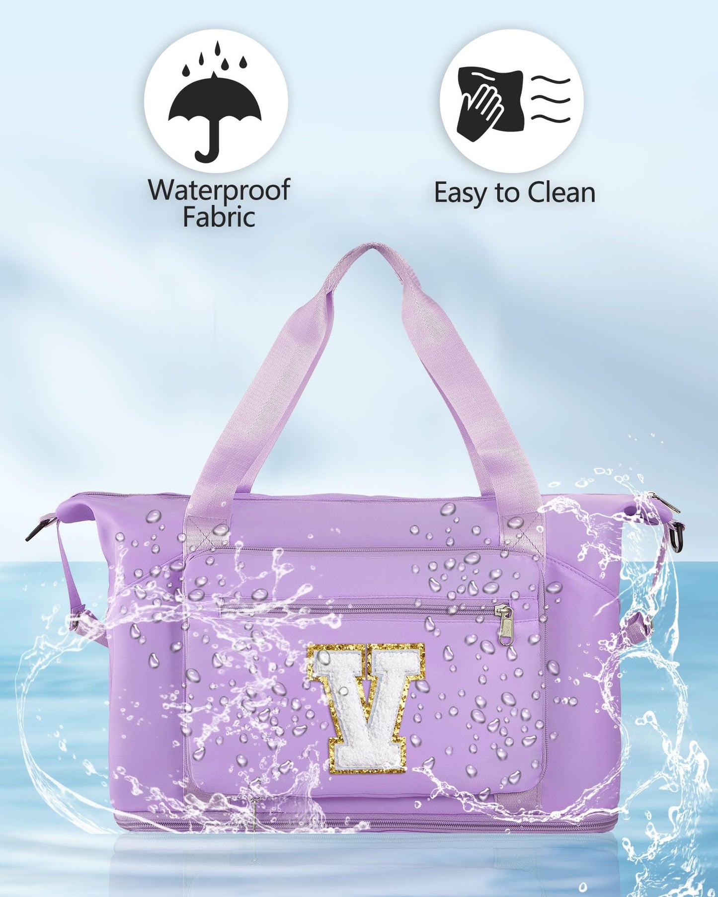 Wiabsi Women Girl Birthday Gifts Weekend Sleepover Overnight Duffle Bag