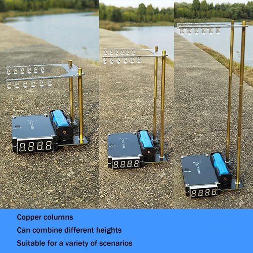 WIKINK Ballistic Precision Chronograph, High Precision Chronograph, Initial Speed/Rate of Fire/Kinetic Energy, Slingshot Bullet Bow Arrow Velocity Meter Measurement Tool