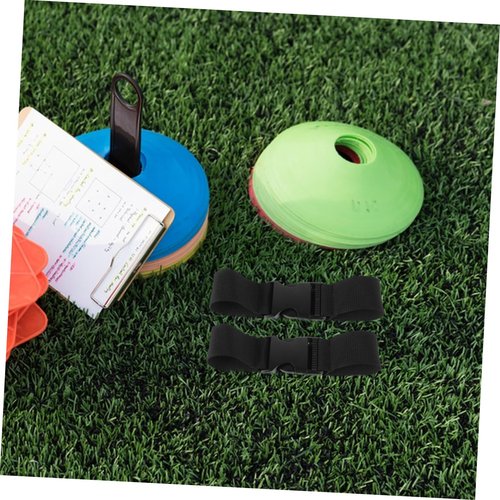 BRIGHTFUFU 4pcs Adjustable Cone Organization Straps Lightweight and Durable Carrier for Football and Soccer Training for Agility Drills and Gym Workouts Cone Storage