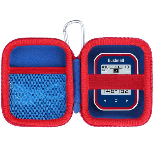Golf GPS Case for Bushnell Phantom 3 & Izzo Swami Kiss 2.0 – Blue + Red Variation