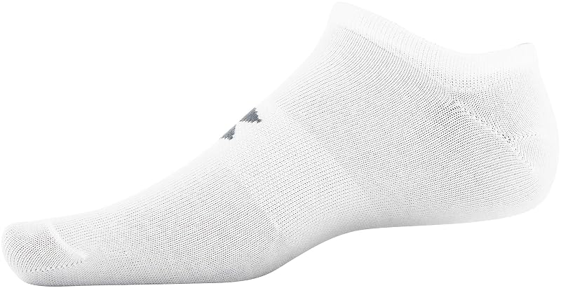 Under Armour Essential Lite Socks 6-Pair – White, Classic Fit, Large (Variation of THIS listing)