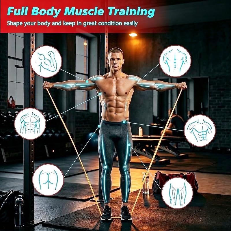 Resistance Bands for Working Out - 4-Level Pull Up Assistance Bands (4PCS)