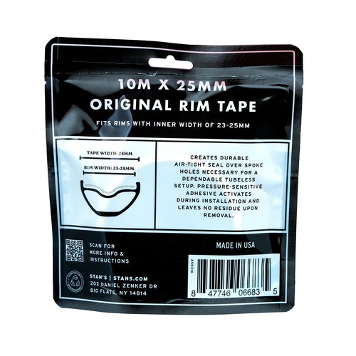 Stan's NoTubes Rim Tape for Rim Interior (25mm)