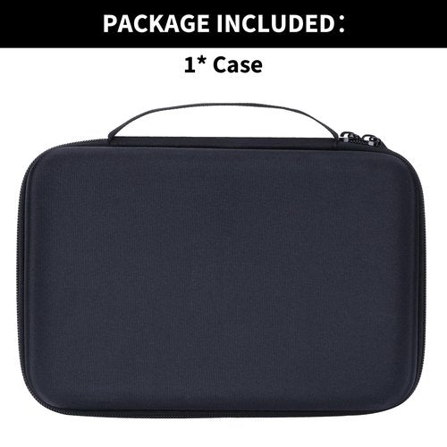 Peyyargo Case Compatible for 12 Darts, Built-in Storage Tubes and Pockets for Flights, Tips, Shafts, Holds Darts and Extra Accessories (Black)