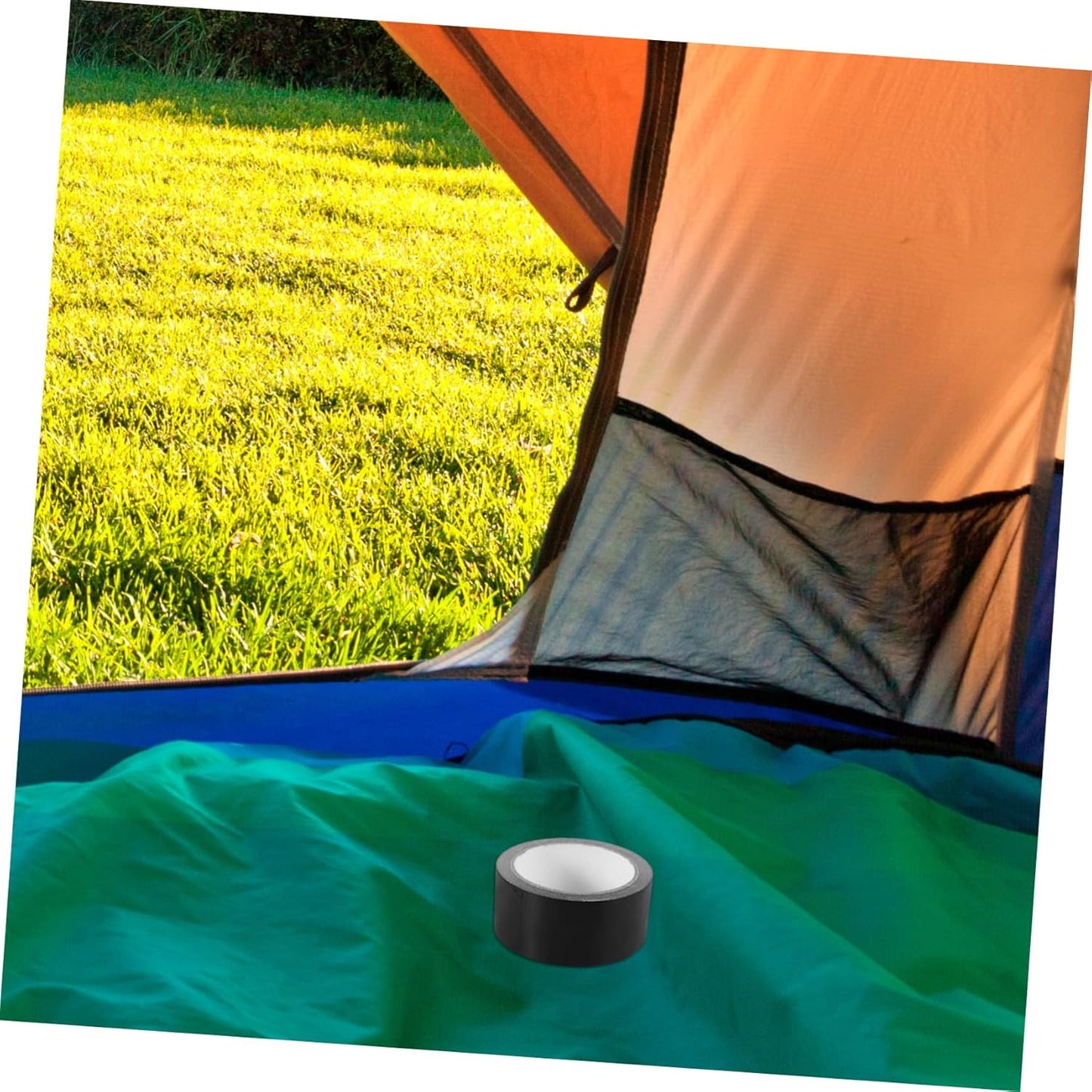 1roll Multi-Functional High Adhesive Tent Repair Tape Leakproof Self-Adhesive Sealing Tape for Outdoor Camping Greenhouse and Tent Repairs Fabric Fixing