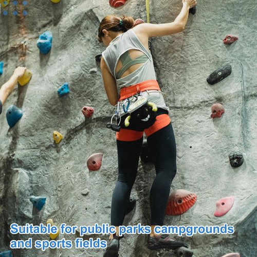 PATIKIL Rock Climbing Holds, 10 Pcs Climbing Rock Wall Grips Play Set Climber Attachments with Single Holes for Playground Accessories Indoor Outdoor Tree Training, Blue-B