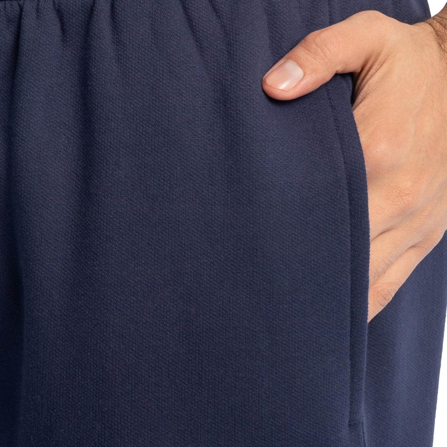 Fruit of the Loom mens Eversoft Fleece & Joggers (Regular Big Man) Sweatpants, Elastic Bottom - Navy, 4X-Large US