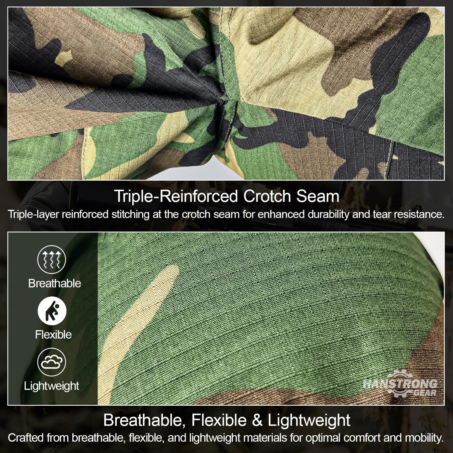 Men Tactical BDU Combat Uniform Jacket Shirt & Pants Suit for Army Military Airsoft Paintball Hunting Shooting War Game Woodland