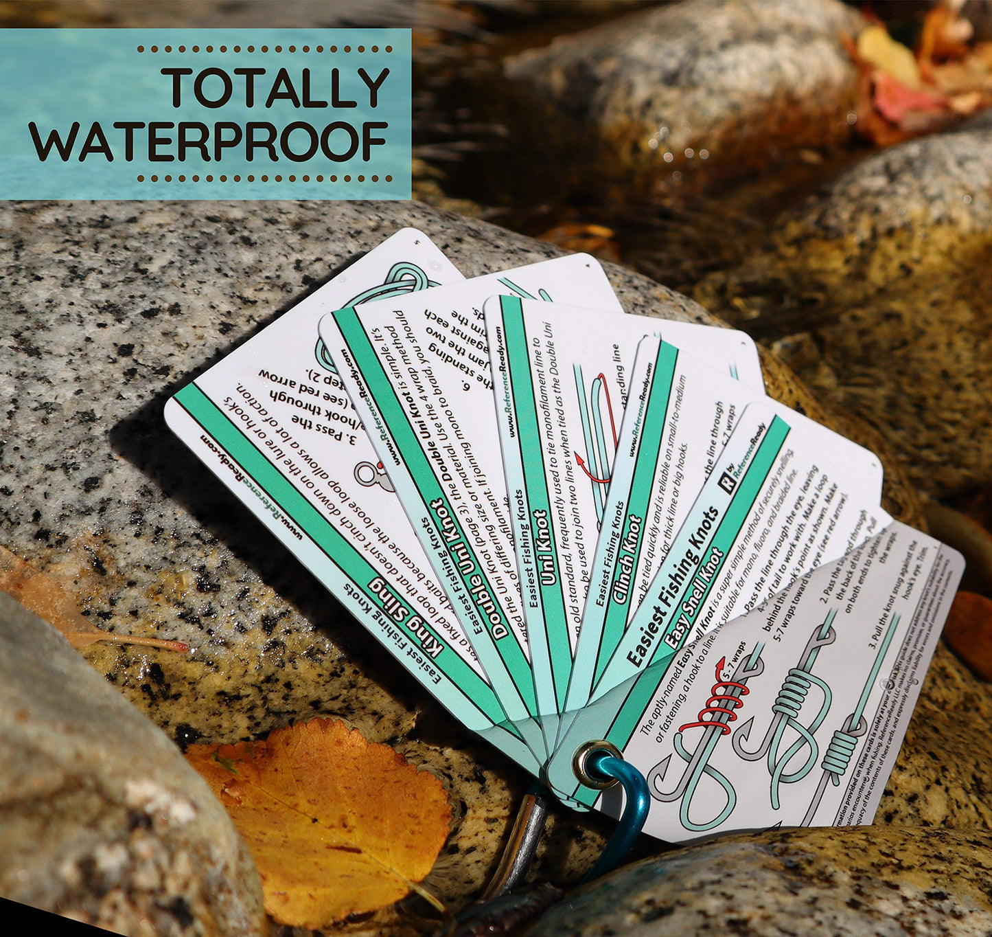 ReferenceReady Easiest Fishing Knots: Waterproof, Perfect for Beginners