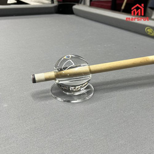 Billiards Training Aids, Stroke Trainer, Transparent Billiard Ball Stroke Billiards Artifact Accessories Multifunction for Pool Table, Angle Aiming Practice Tool for Exerciser Beginners Snooker (1Pc)