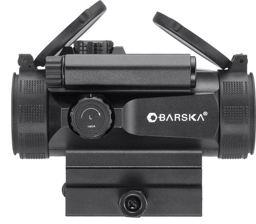 Barska AC13160 1x30 HQ Red Dot Sight with Quick-Release Mount, Black