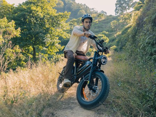 Electric Bike for Adults Peak 1000W 48V 18.2AH Electric Bicycle 20x4.0 inch Fat Tire Mountain Electric Motorcycle 28MPH & 30-60 Miles Ebike Full Suspension Electric Dirt Bike 7 Speed Adult E-Bike