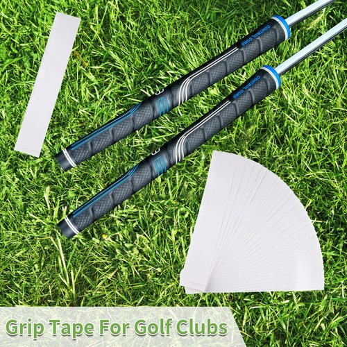 PEASUG 30 PCS Golf Grip Tape, Golf Grip Kit, Golf Club Grip Tape, 2" X 10" Golf Club Regripping Kit, Grip Tape for Golf Clubs, Double Sided Grip Tape Golf for Golf Club Regripping