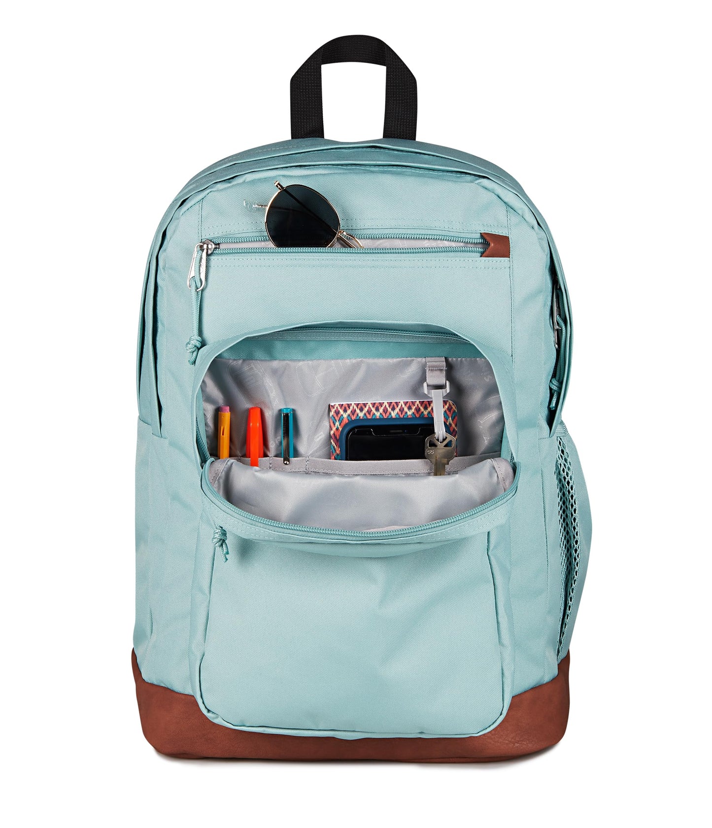 JanSport Cool Backpack with 15-inch Laptop Sleeve, Large Computer Bag Rucksack with 2 Compartments, Ergonomic Straps, Faded Sage