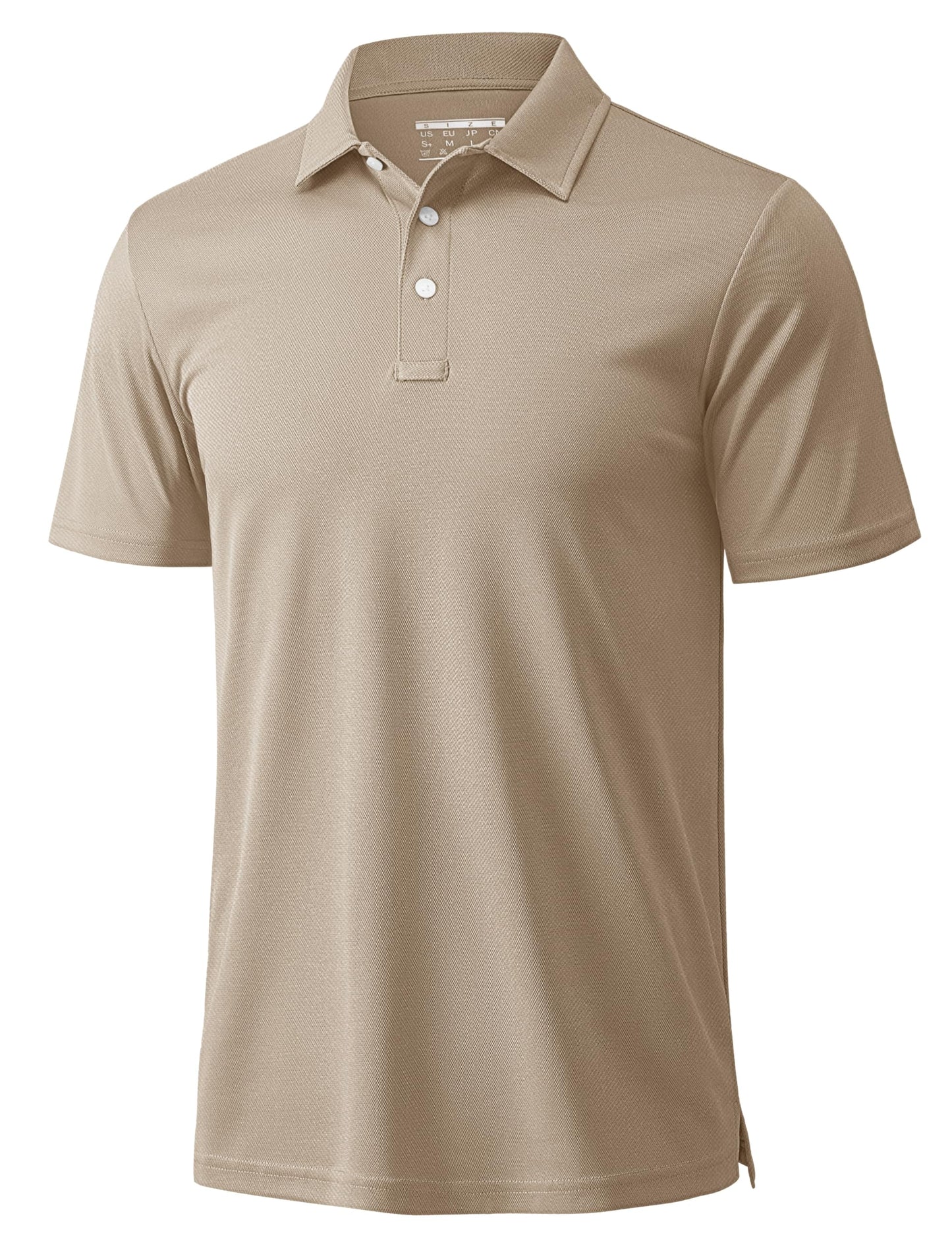 MAGCOMSEN Polo Shirts for Men Dry Fit Lightweight Active Golf Polos Short Sleeve Moisture Wicking Collared Shirt