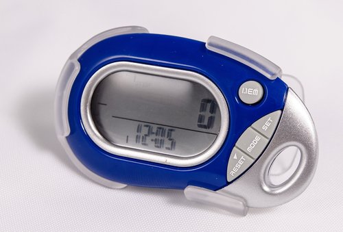 hrm PE-771 Tri-Axis Multi-Function Pocket Pedometer (Blue)