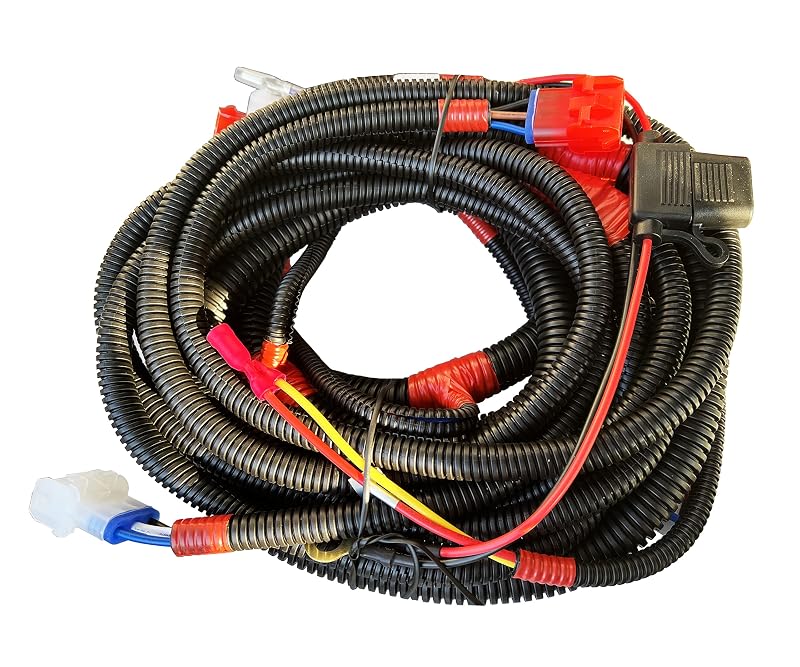 9-Pin Golf Cart Light Harness for Club Car DS, EZGO TXT/RXV, Yamaha – Plug & Play
